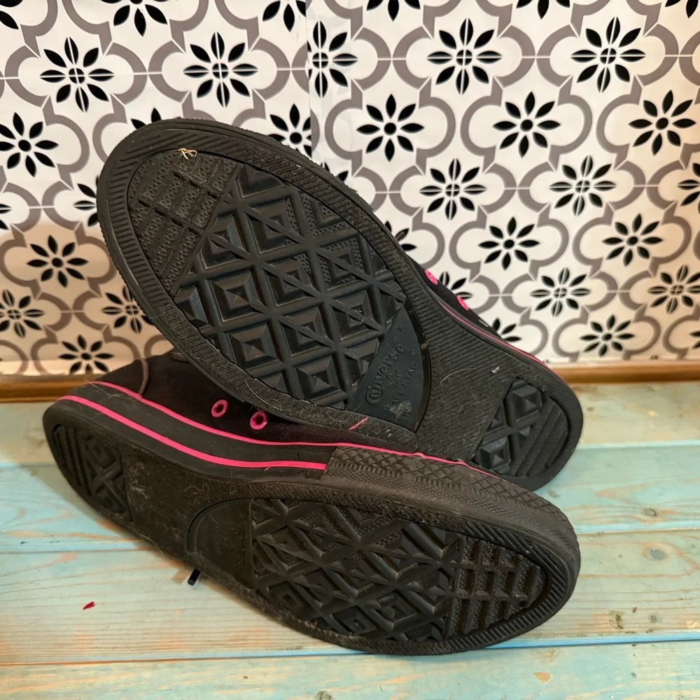 Converse Pink High-Top Sneakers - Picture 5 of 5
